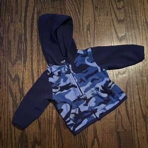 Old Navy Blue Camouflage Kids Hoodie